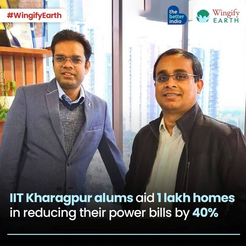 IIT Kharagpur alums aid 1 lakh homes in reducing their power bills by 40%