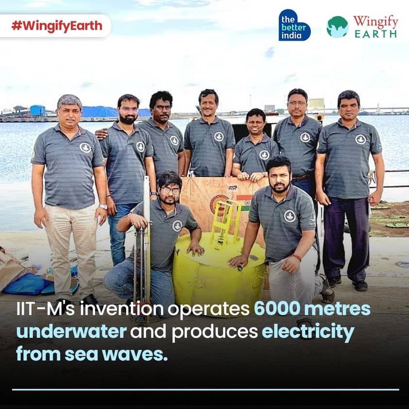 IIT M's Invention Operates 6000 Meters deep And Produces Electricity From Sea Waves
