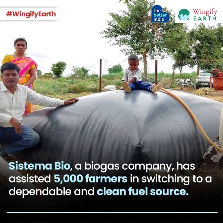 Sistema Bio — a company headquartered in Pune selling innovative biodigesters