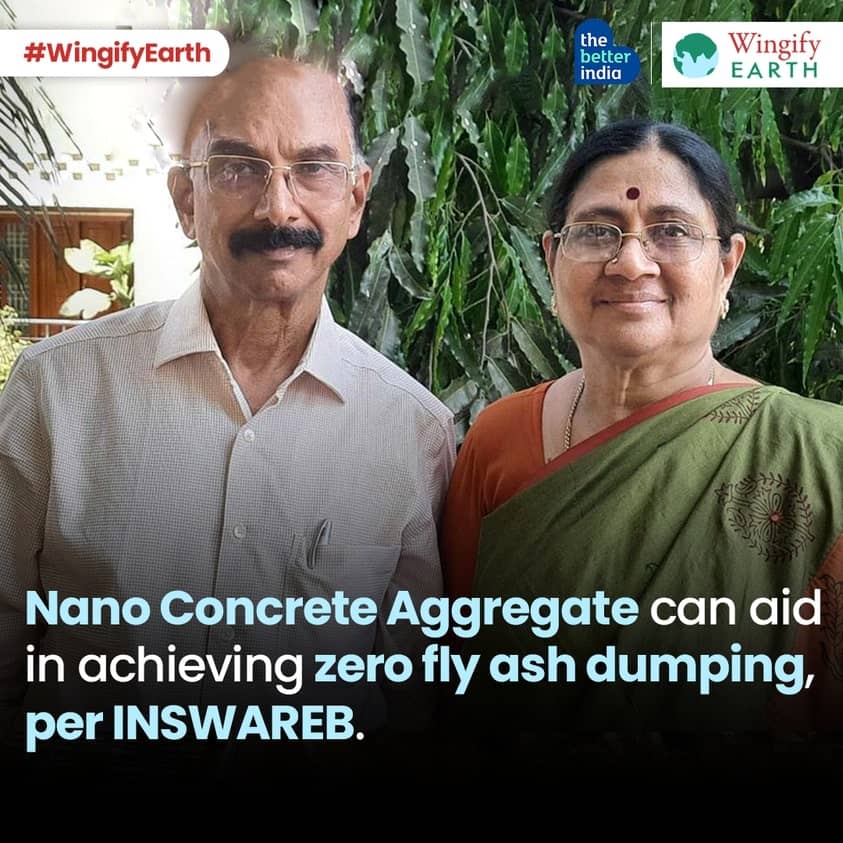 Nano concrete aggregate can aid in achieving zero fly-ash dumpings, per INSWAREB