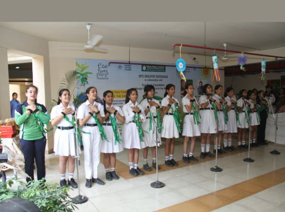Earth Day celebration at DPS, Greater Faridabad