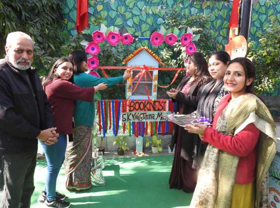 Book Nest Installation in 8 schools