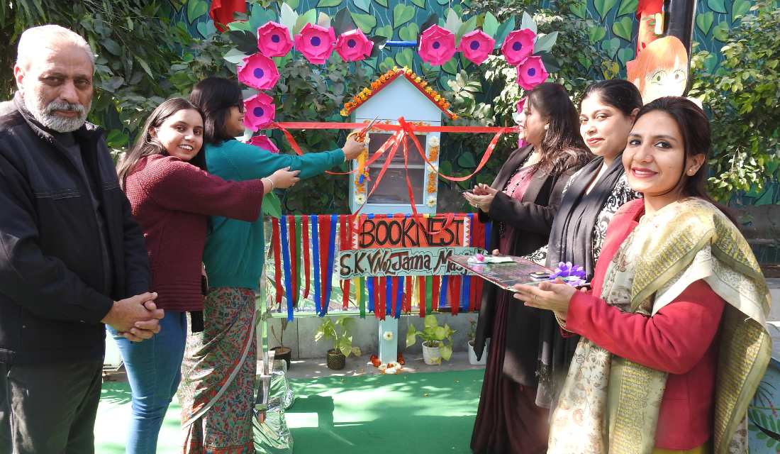 Book Nest Installation in 8 schools